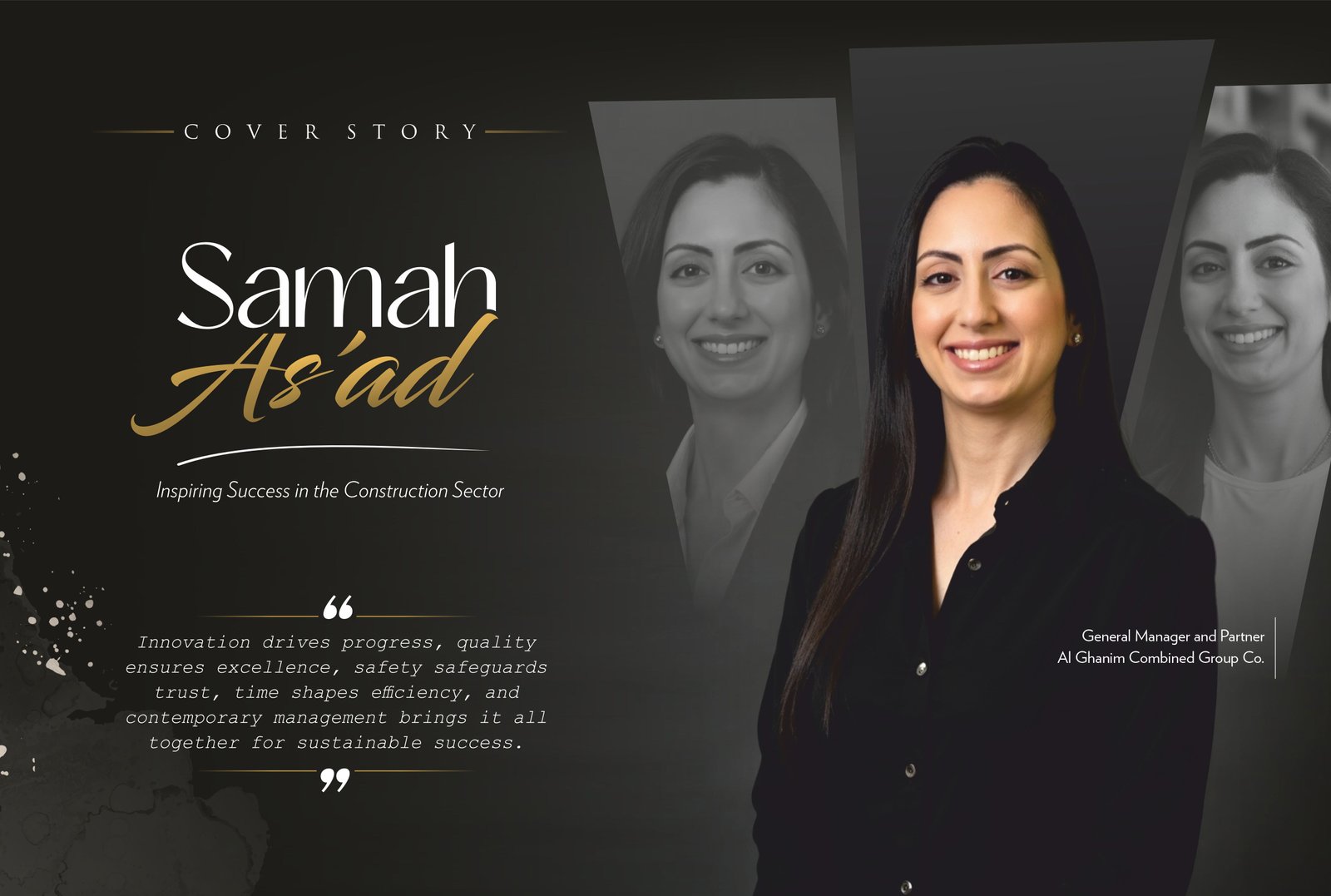 Samah Assad: Inspiring Success in the Construction Sector